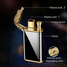 Load image into Gallery viewer, Jet Flame Double Fire Lighter
