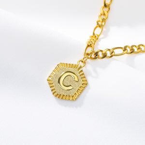 Gold Initial Anklets A-Z