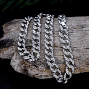 Link Chain & Bracelet Set