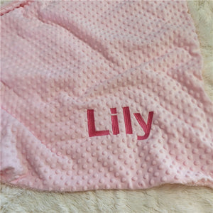 Custom Name Baby Blanket