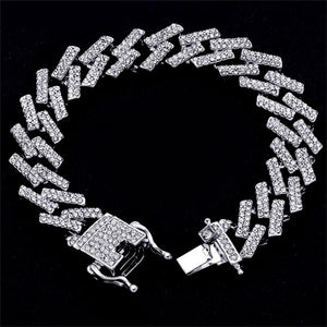 Miami Cuban Link Chain & Bracelet Set