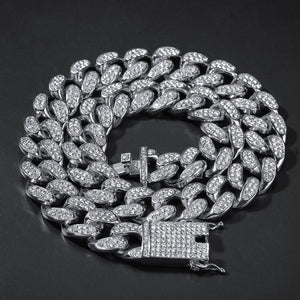 Miami Bling Cuban Chain & Bracelet