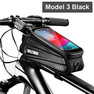 Rainproof Bicycle Reflective Touchscreen Phone Case