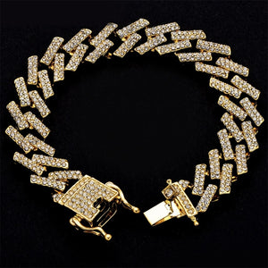 Miami Cuban Link Chain & Bracelet Set
