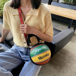 Fashion Basketball shape Bag