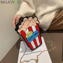 Load image into Gallery viewer, Popcorn Shaped Shoulder Bag
